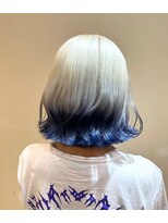 アロマ ヘアー ルーム 新宿3号店(AROMA hair room) マチルダボブ・デザインカラー/新宿/新宿3丁目