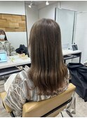 ミルクティーハイライトベージュブリーチ所沢狭山