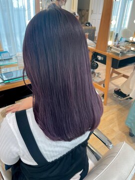 ネオリーブ チロル 横浜西口店(Neolive CiroL.) ラベンダーカラー　韓国はヘア
