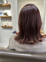 キートス ヘアーデザインプラス(kiitos hair design +) ピンクカラー