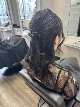 ハイル(KHAIR) ハーフアップアレンジ♪