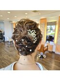 着物　ヘアセット
