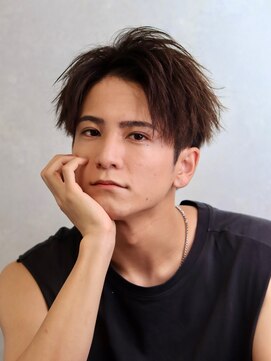 コンフィデンス メンズヘアー(confidence MEN'S HAIR) パートアップバング メンズショート