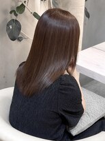 ロンド ブランシュ 錦糸町北口(Lond blanche) 前髪アンブレラカラーこなれミディイメチェンウェーブパーマ