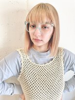 ヴァージ(Verge)&nbsp;レイヤーカット/ウェーブパーマ/前髪/こなれミディ[代官山駅]