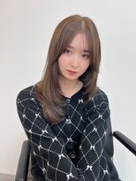 エルガ バイ コバルト(LGA by cobalt)&nbsp;レイヤーカット×ミルクティーベージュ