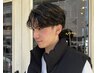 【平日限定】メンズカット＋クール炭酸シャンプー＋眉カット