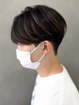 エルマーク 京都河原町(L-MARK)&nbsp;センターパートニュアンスパーマ韓国カルマパーマコンマヘア