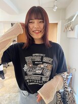 リント(lint) ブリーチなし暖色カラーとフェイスレイヤー＊