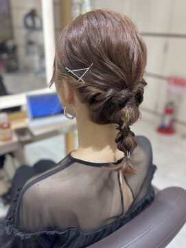 エアー 池袋(AIR) AIR池袋 小田 歩☆ヘアセット