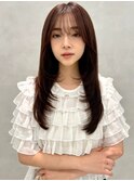 レイヤー/ネビージュ/韓国ヘア/イメチェン/縮毛矯正/中野/
