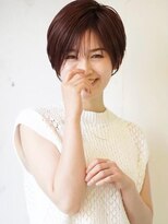 コンティロミー(CONTI ROMMY.)&nbsp;20代～50代◎丸みショートフェザーショート髪質改善ブラウン