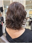 レイヤーボブパーマ