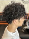 大人気ツイストスパイラルパーマ