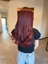 スリー バイ ザサロンフジサワ(THREE by the salon fujisawa)&nbsp;カシスピンクカラー