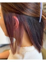 ラチョッカ 八千代中央店(la ciocca)&nbsp;切りっぱなしスタイル＋ハイライト＋インナーカラー