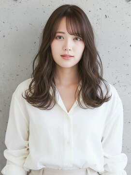 ニューヨークニューヨーク 垂水店(NYNY) 韓国風ｘシースルーバングｘ顔周りレイヤーｘレイヤー