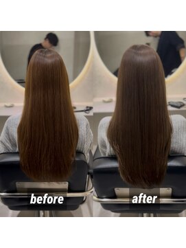 ホワイト(WHITE) 髪質改善カラー〇 ～アッシュベージュ～