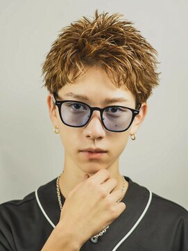 オーシャントーキョー 大阪(OCEAN TOKYO) ベリショスパイキーショートべリーショートアップバングメンズ