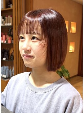 アルファサリダ(ALPHA SALIDA) 春ヘアスタイル/大人ボブ/まとまりボブ/10代20代30代