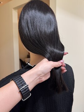 ヒントステーション(HINTSTATION) 〈浅草 半個室〉艶髪ダークラベンダー