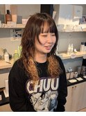 ロングレイヤー×パーマ6.4
