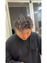 リアン(LIAN)&nbsp;メンズカット×ツイストスパイラル×ホワイトメッシュ