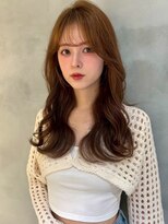 レーヴバイロンド 仙台(Reve by Lond) くびれレイヤー前髪カット髪質改善縮毛矯正ミルクティーベージュ