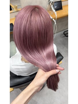 アトリエマイ 西新井東口店(MAI) ピンクベージュ×ダブルカラー×トリートメント