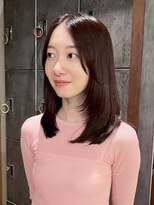 ナック ウメダ(knack UMEDA)&nbsp;艶ダークブラウン顔まわりレイヤー【阪急梅田】