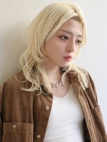 ブゾン(buZon)&nbsp;【buZonブゾン】ホワイトブロンド×ロングレイヤー