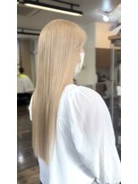 ヘアーメロウ hairmellow&nbsp;ホワイトベージュカラー