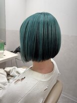 サロウィン 那覇店(SALOWIN)&nbsp;グリーン×ブラック×アンブレラカラー