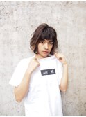 グラデーションカラーショート