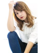 プライズ アイリス 池袋東口店(prize Iris)&nbsp;ナチュラルくすみハニーグレージュ　HARUKA【池袋・池袋東口店】