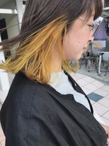 ナイーブヘアデザイン(NAiVE HAIR DESIGN)&nbsp;【NAiVE hair】インナーイエロー