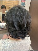 黒髪でも華やかアレンジ★