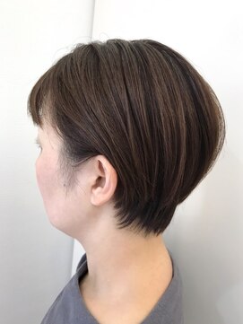 アメイジングヘアー 中沢店(AMAZING HAIR) 【AMAZING HAIR 中沢店/鳥越】耳かけ大人ショート/上品ショート