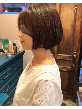 シェノン 梅田(CHAINON) 小顔に見えるカット×ハイライトカラー