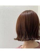 ヘアーワークス ボナ(HAIR WORKS bona.) オレンジブラウン