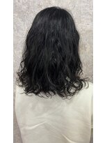 シュガービー(SUGAR-B)&nbsp;【SUGAR-B】デジタルパーマでスタイリング楽ちん黒髪ウェーブ