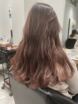 アヴァンス 京橋店(AVANCE)&nbsp;チェリーピンクにエアータッチバレイヤージュ