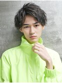 ハーフアップバングネイチャーショート
