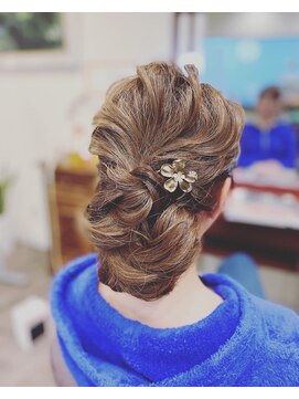 ヘアーメイク ナユタ(hair make nayuta) 大人きれいめアップ