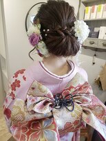 ヘア ケア ディエイチケー(HAIR CARE DHK) 可愛いソフトシニヨン