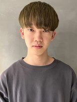 ボコカ(bococa)&nbsp;刈り上げマッシュ×オリーブベージュ