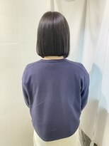プラグ バイ ネオリーブ(plug by neolive) グレージュカラー×髪質改善 [髪質改善/縮毛矯正]韓国M