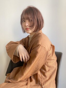 シーサカエ(SHE.sakae) pink brown