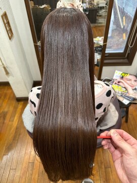 美容室 メザミー MESAMIES 髪質改善大人可愛いナチュラルツヤ髪ロング20代30代40代