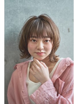 ジオ 国分寺(the O's) 斜めバング/シルキーベージュ/ブラントカット[国分寺駅]